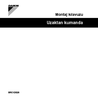 BRC1D528 - EU Remocon Sky air - VRV_4PW23717-1_Installation manuals_English download